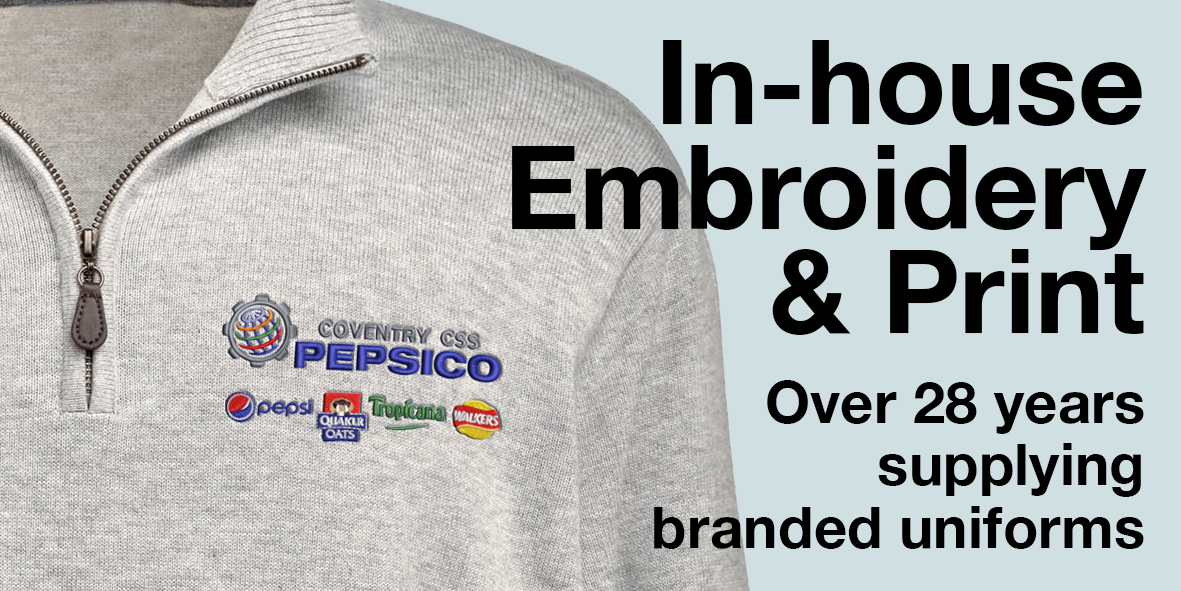 Embroidery Print Branded Staff Uniforms